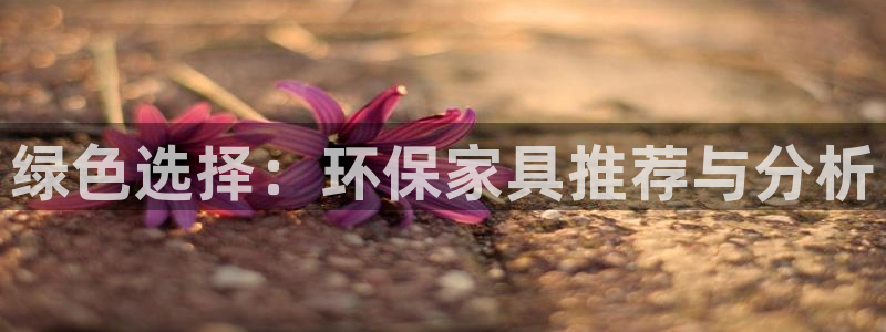 杏耀平台登录地址：绿色选择：环保家具推荐与分析
