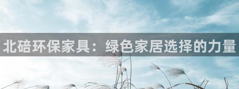 杏耀平台测速地址：北碚环保家具：绿色家居选择的力量